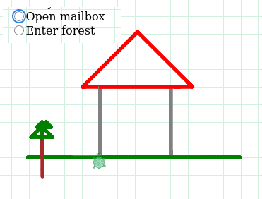 Example Pencil Code Imagine - Not Zork